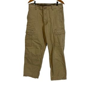 Men's Old Navy Tan Cargo Pants 31 X 30 Work Everday